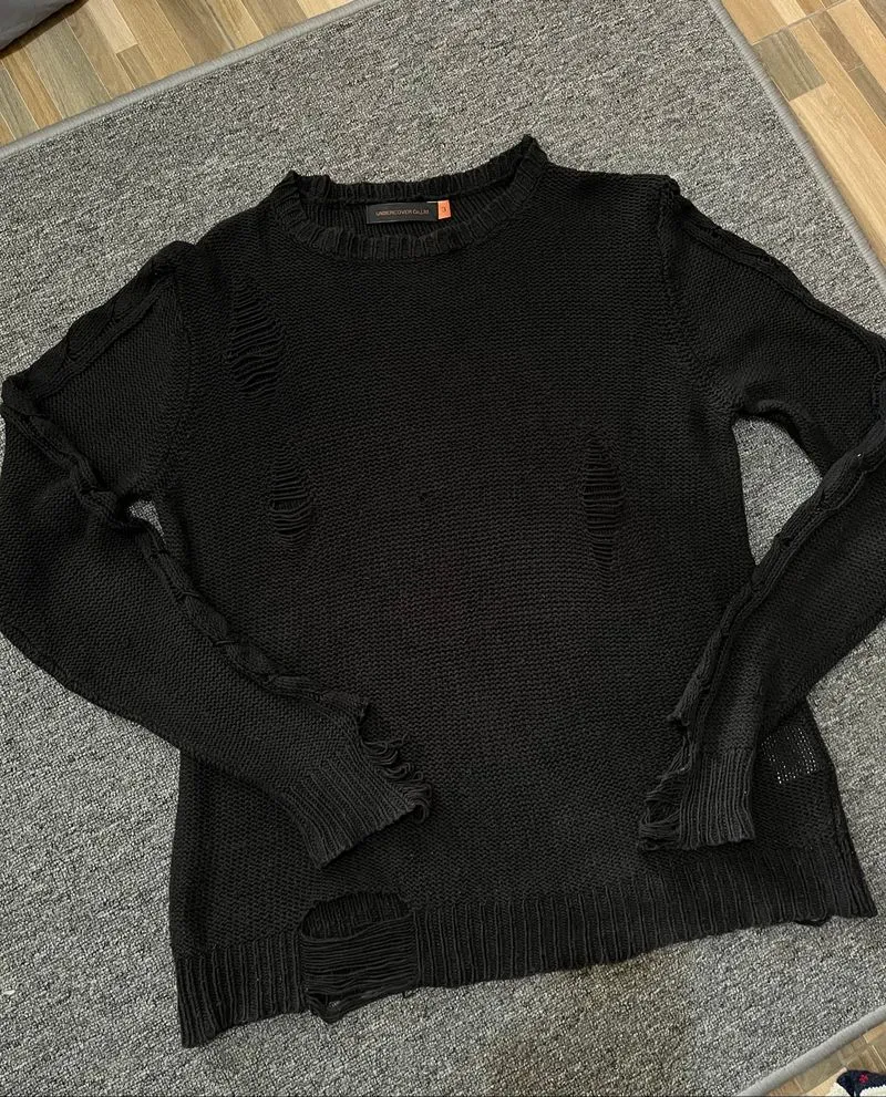 Undercover Jun Takahashi Distressed Knit Sweater  photo 1