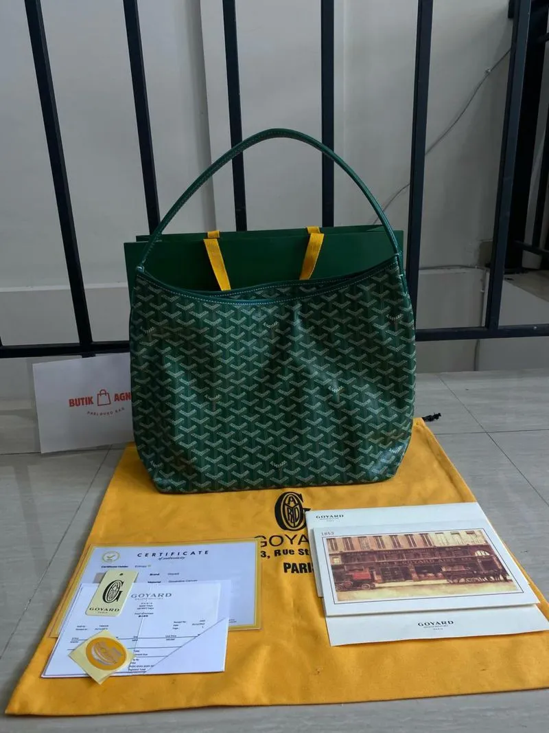Nego Preloved Boheme Hobo green Authentic
 photo 1