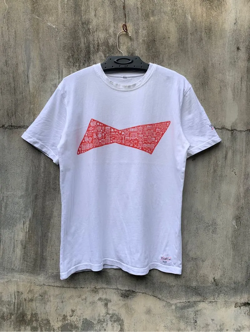 Vintage Budweiser King of Beers Made for Music White Tee photo 1
