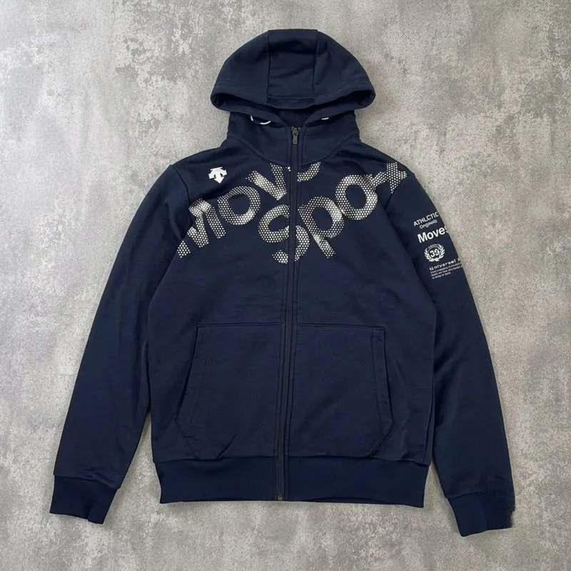 Hoodie Zipper Descente Move Sport Navy photo 1