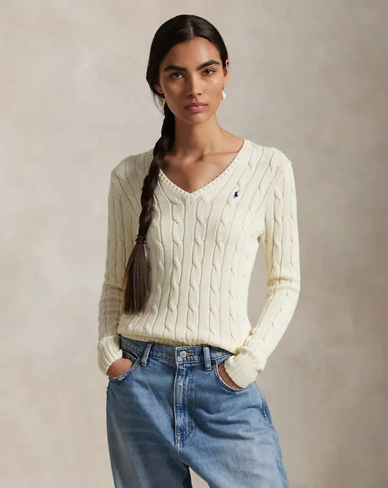 Cable-knit Cotton V-neck Sweater

Polo Ralph Lauren photo 1
