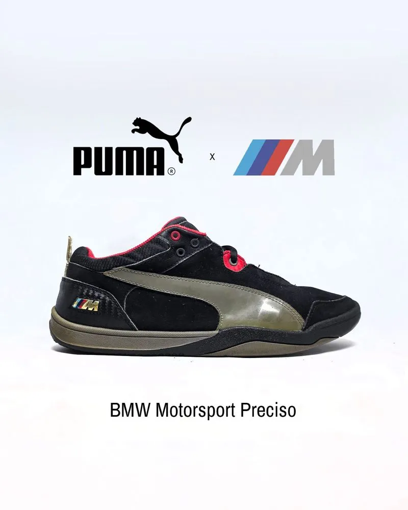 PUMA X BMW Motorsport Preciso Low Sepatu Kasual Kulit photo 1