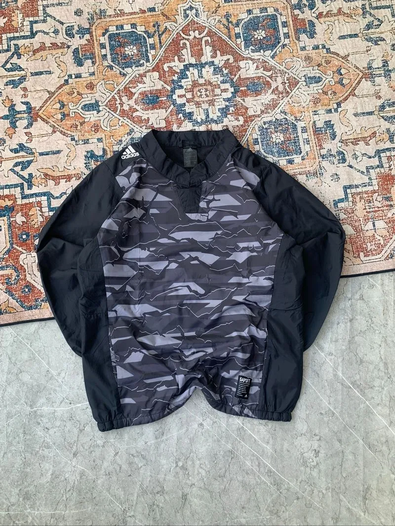 Pullover Jacket Adidas Camo not carhartt stussy tnf umbro ni photo 1