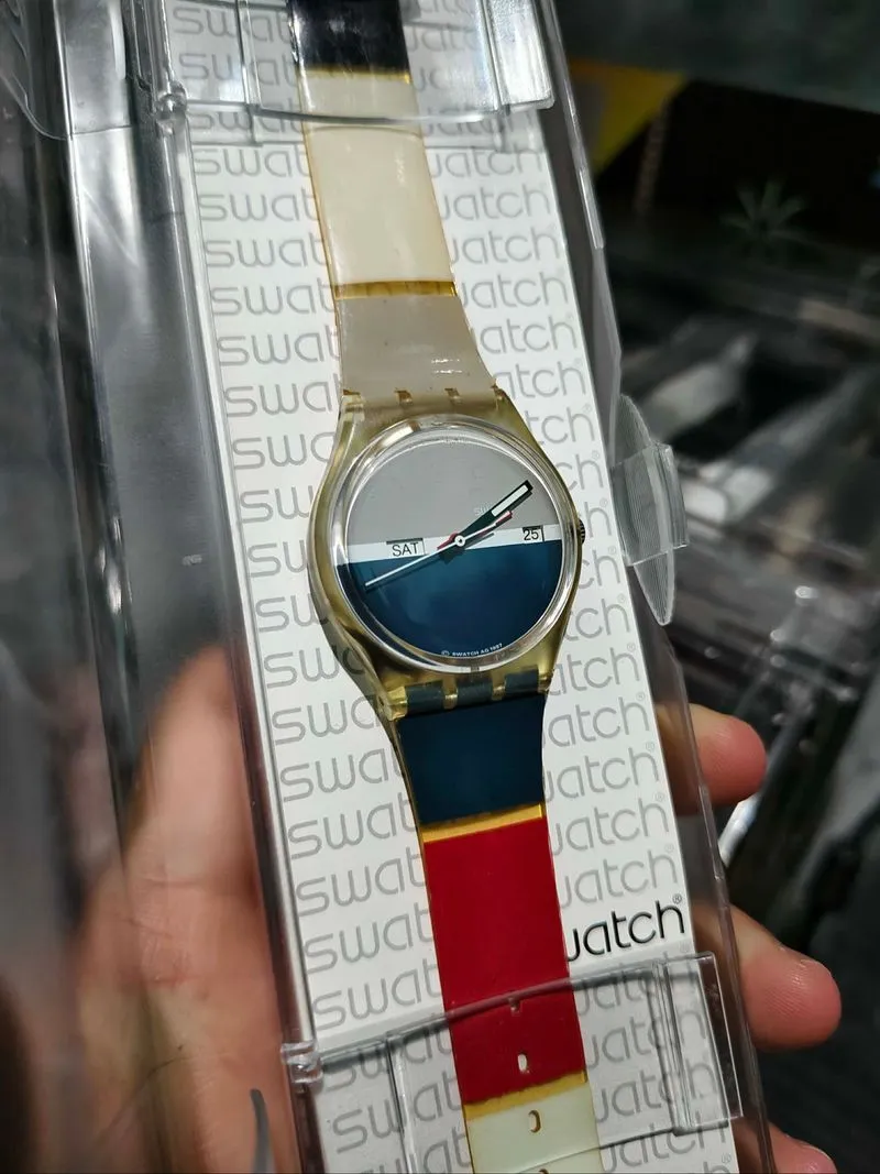 jam Swatch Gent model Ringelsocke  photo 1