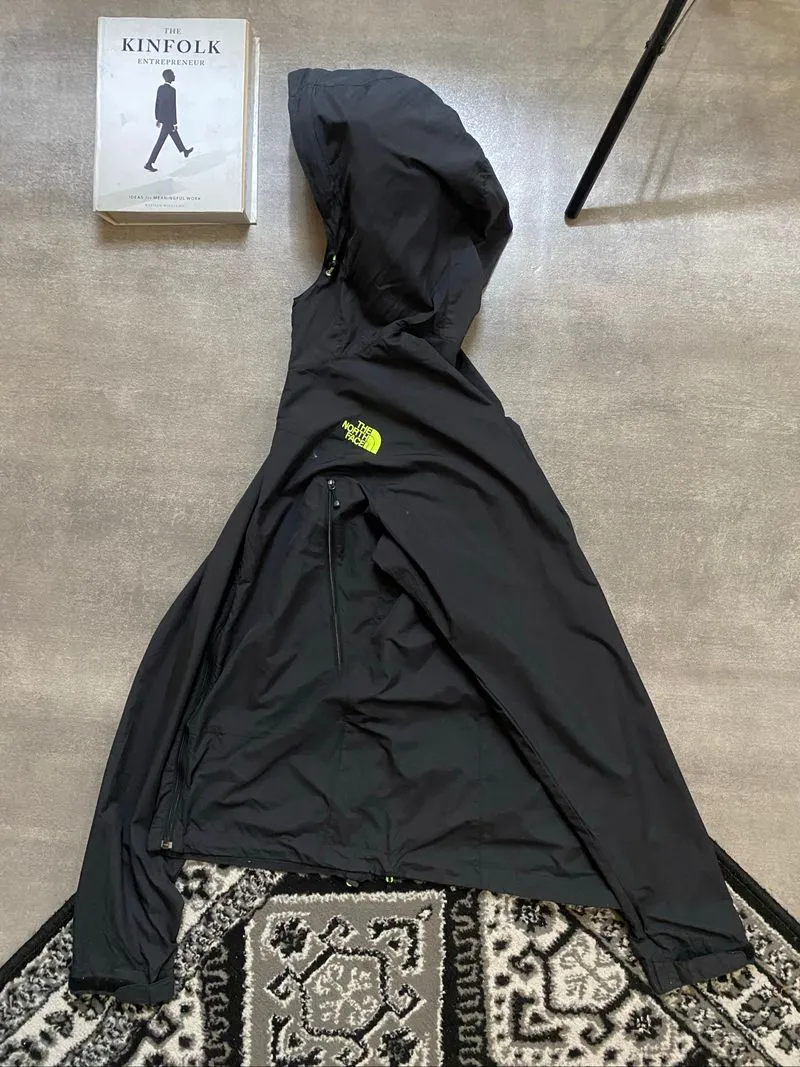 The North Face Windbreaker Jacket Black Water Resistance photo 1