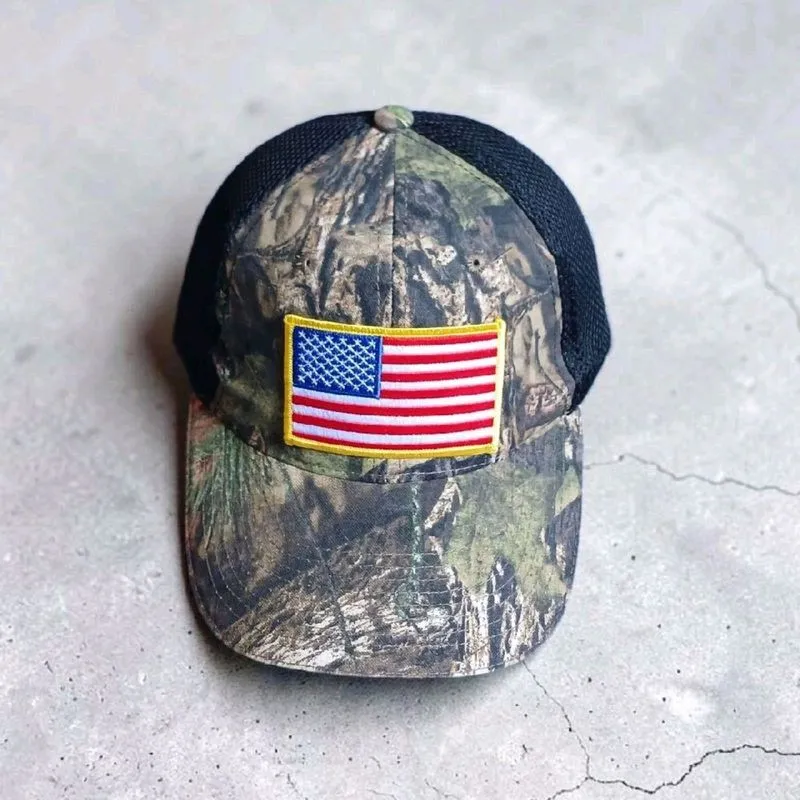 Topi Realtree U.S Flag by Port Authority | Thriftshop photo 1