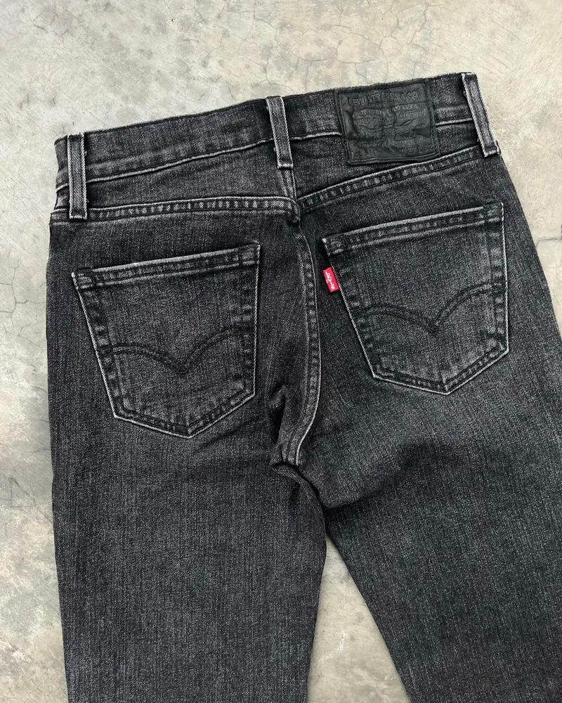2019 LEVIS 511 Button 5222 Black Wash Denim photo 1