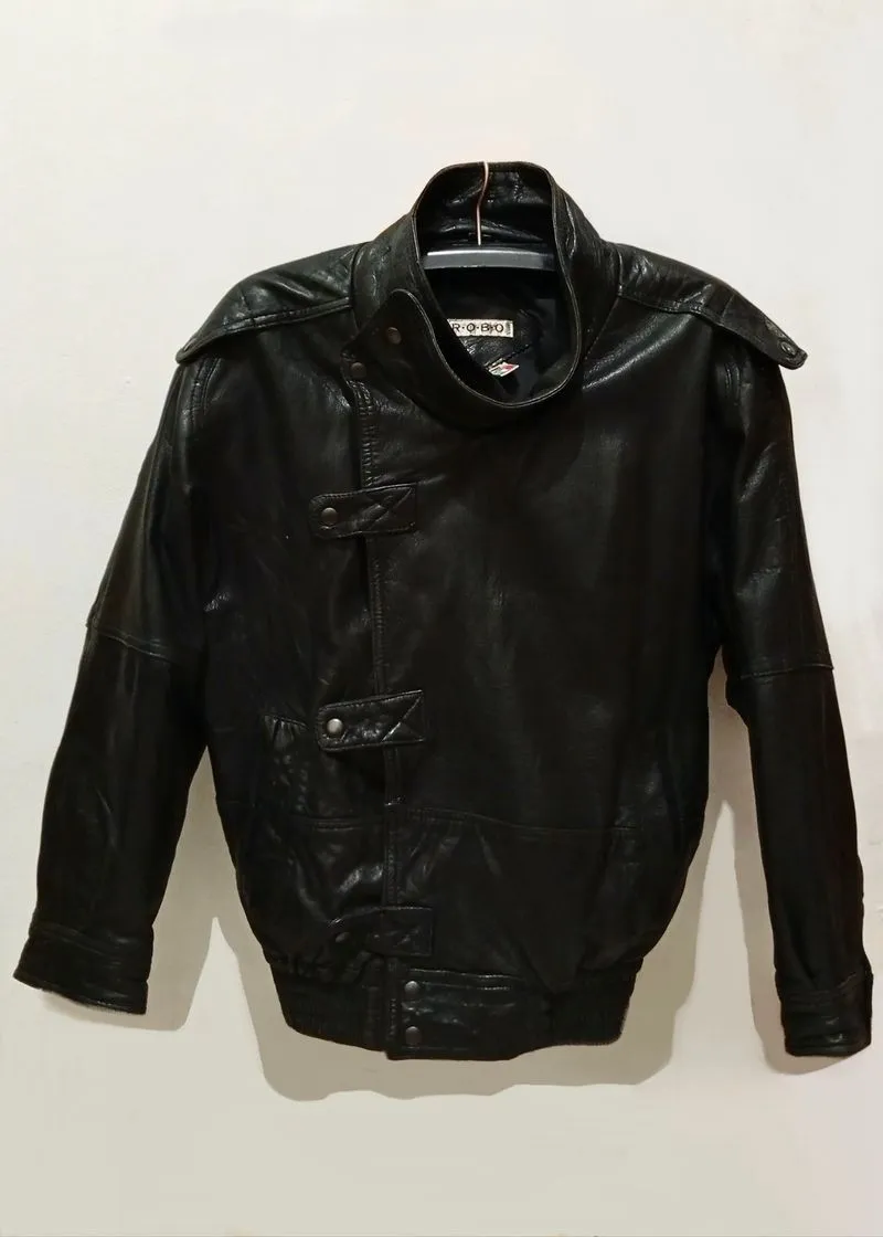 Vintage R.O.B.O Leather Jacket | Jaket Kulit photo 1