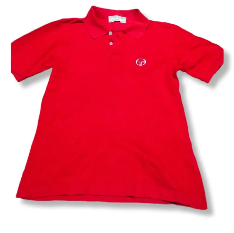 VINTAGE SERGIO TACCHINI RED POLO SHIRT | KAOS | DNY photo 1