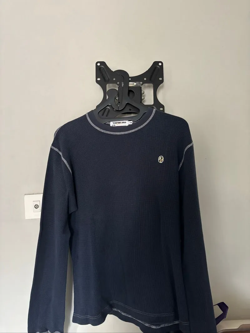 Vintage Waffle Shirt Bathing Ape (BAPE) photo 1