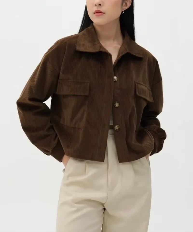 Hulm Brown Corduroy Outer photo 1