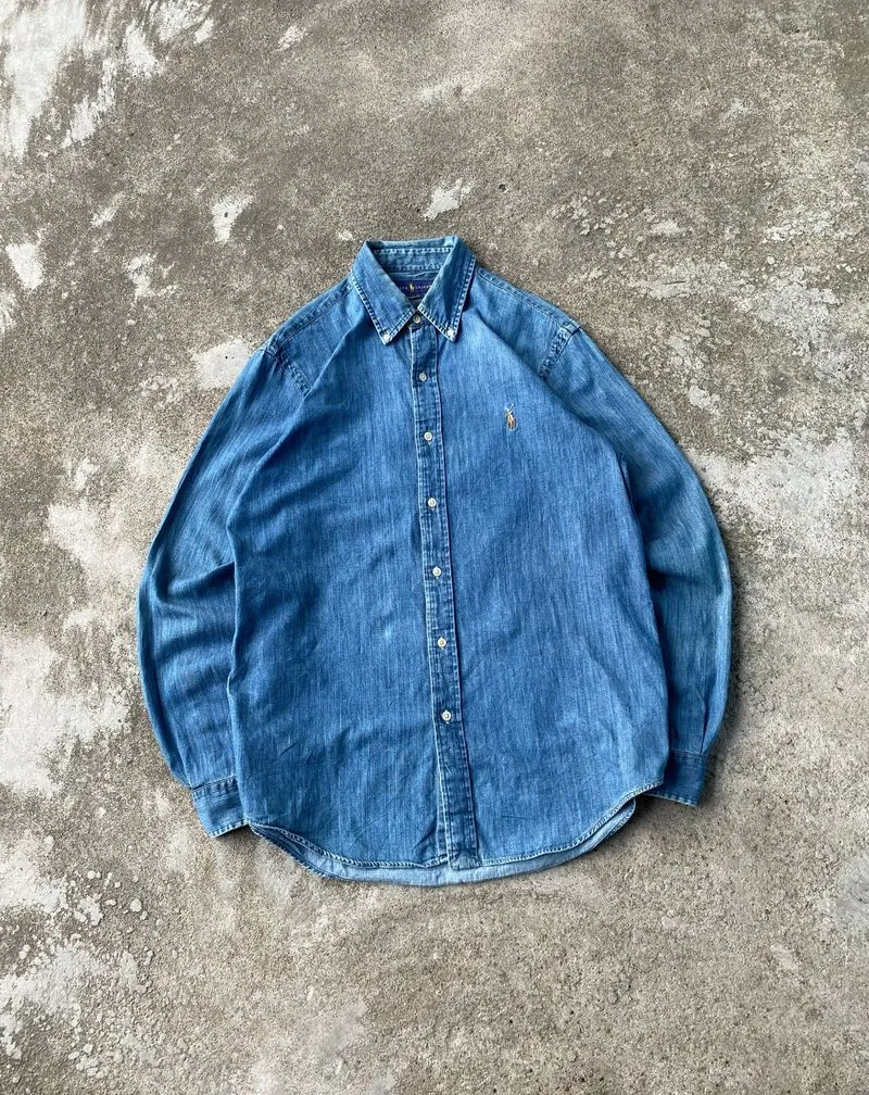 POLO RALPH LAUREN DENIM SHIRT photo 1
