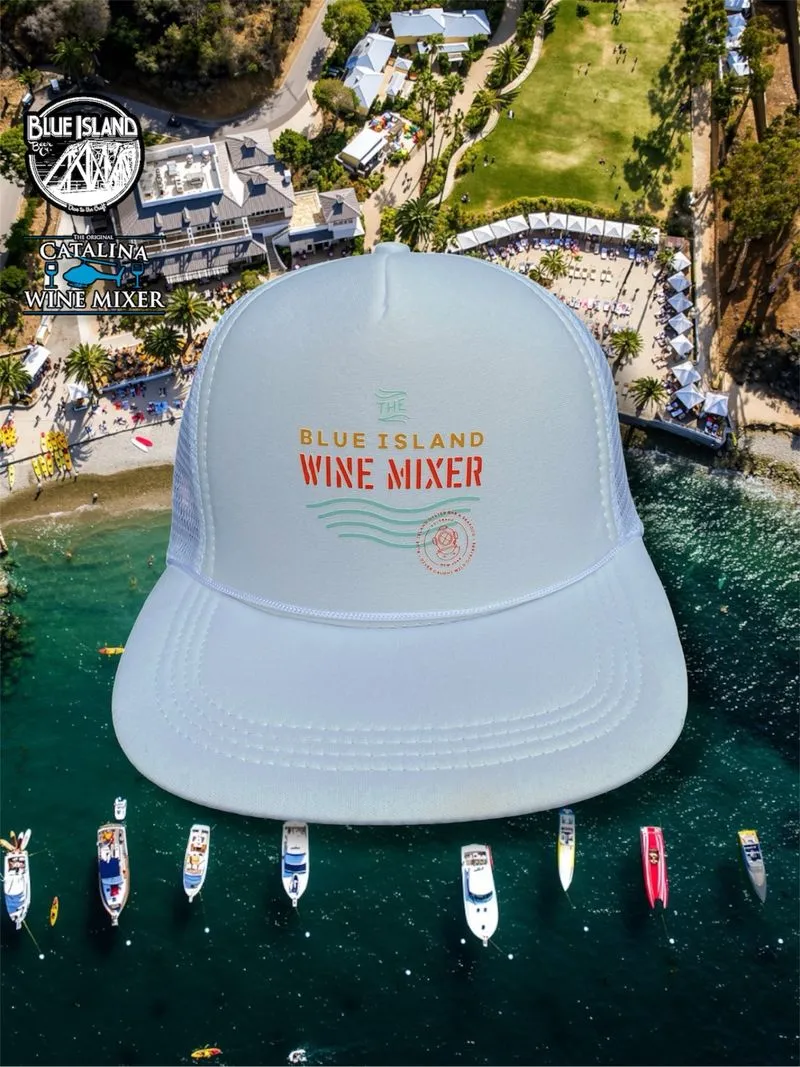 topi trucker hat The Blue Island Wine Mixer photo 1