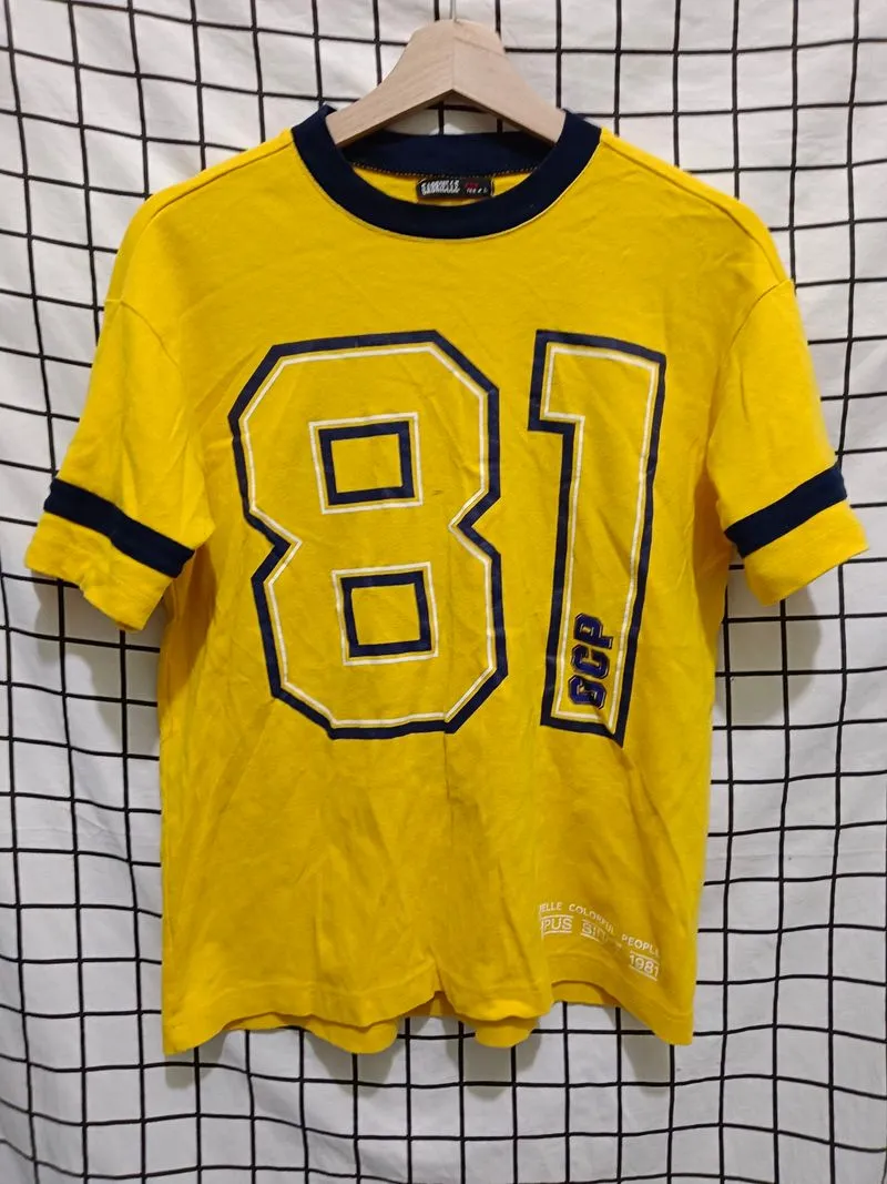 Kaos Gabrielle kuning cerah Motif/tulisan 81 Size L photo 1