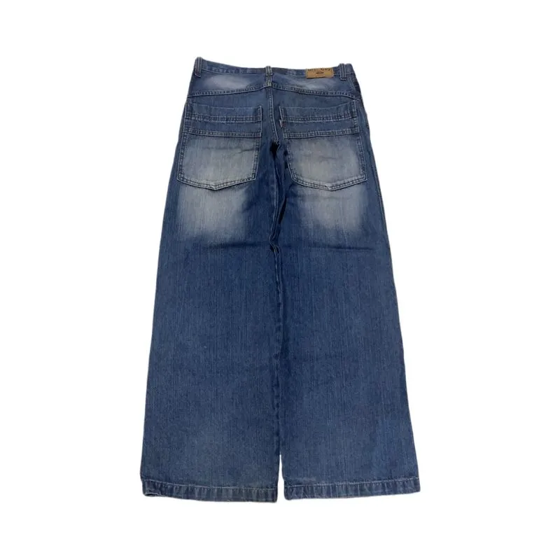 CELANA BAGGY JEANS BLUE WASH MC.COY BIGPOCKET photo 1