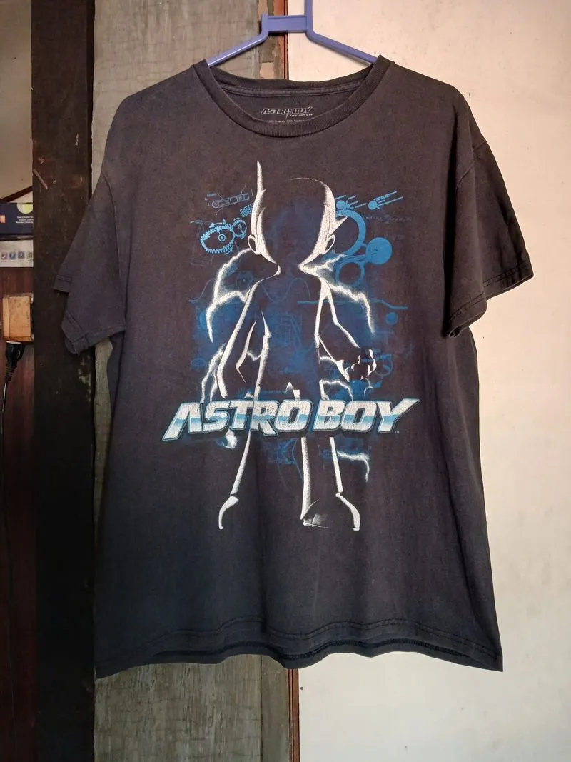 Kaos branded anime kartun ASTRO BOY size M 66x51 photo 1