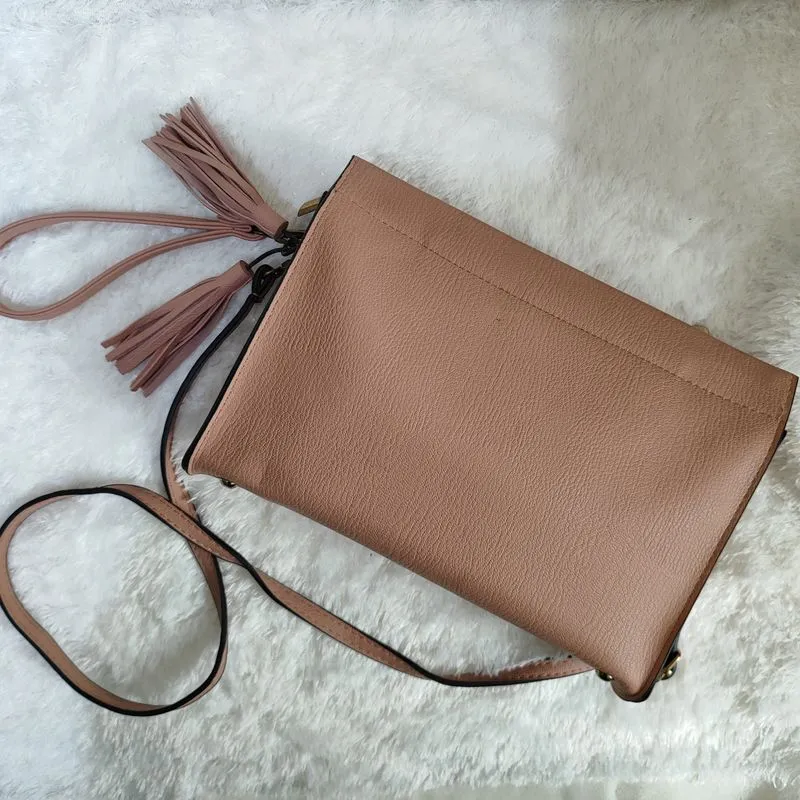 Minimalist Casual Shoulder bag Wanita pink photo 1
