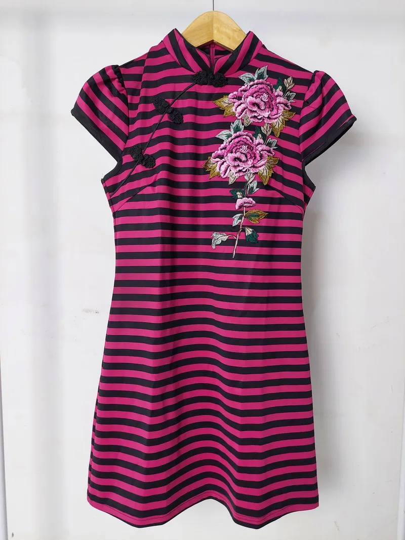 Dress Cheongsam Merk: Solemio Bahan : photo 1