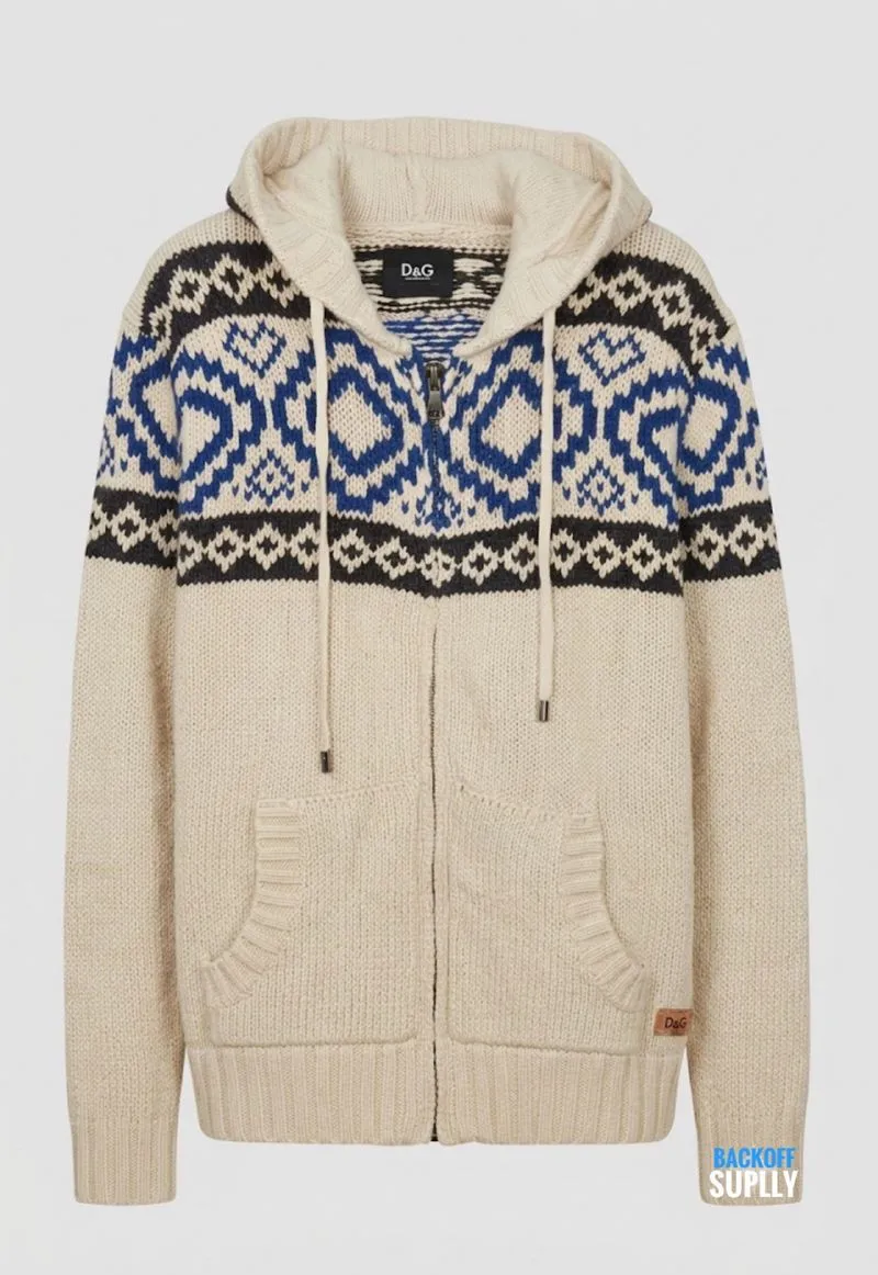 DOLCE & GABBANA - ZipHoodieKnitted photo 1