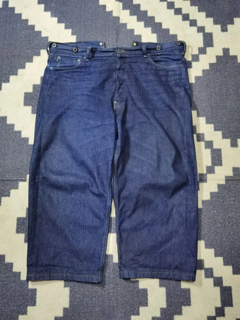 Nigel Cabourn Railman Denim pants in indigo Selvedge  photo 1