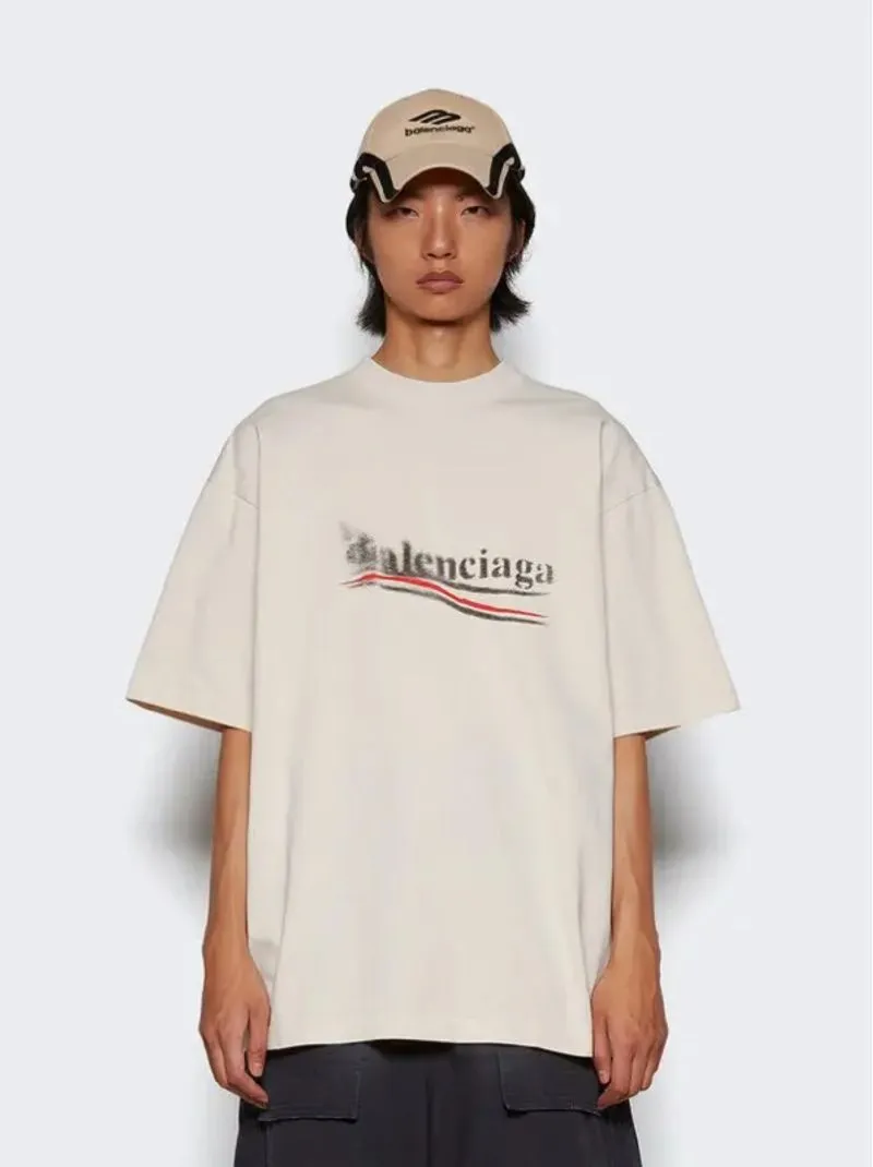 Balenciaga political stencil t shirt photo 1