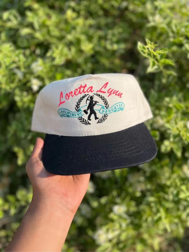 Vintage Hat Pria white black photo 1