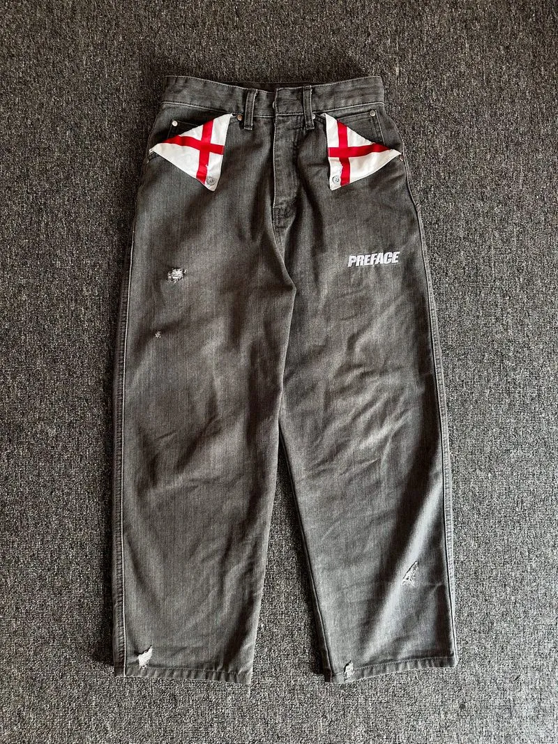 BAREL DENIM PREFACE WEARHOSE - THREE LIONS photo 1