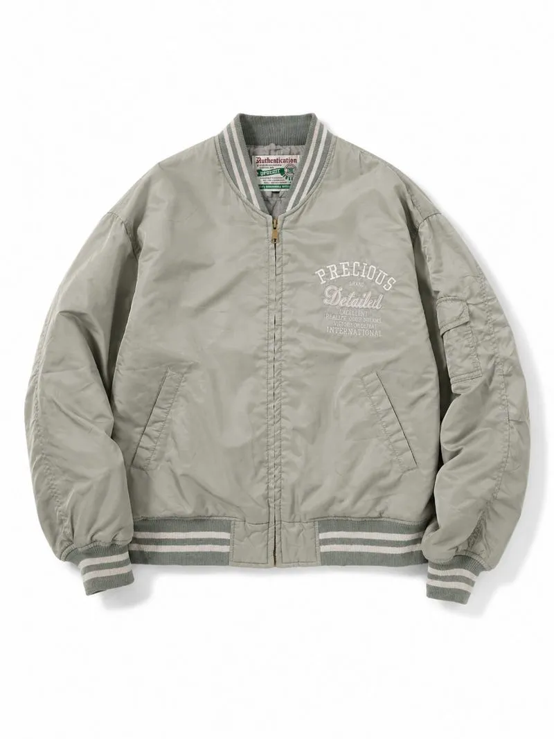 Precious Boxyfit Varsity Bomber Jacket photo 1