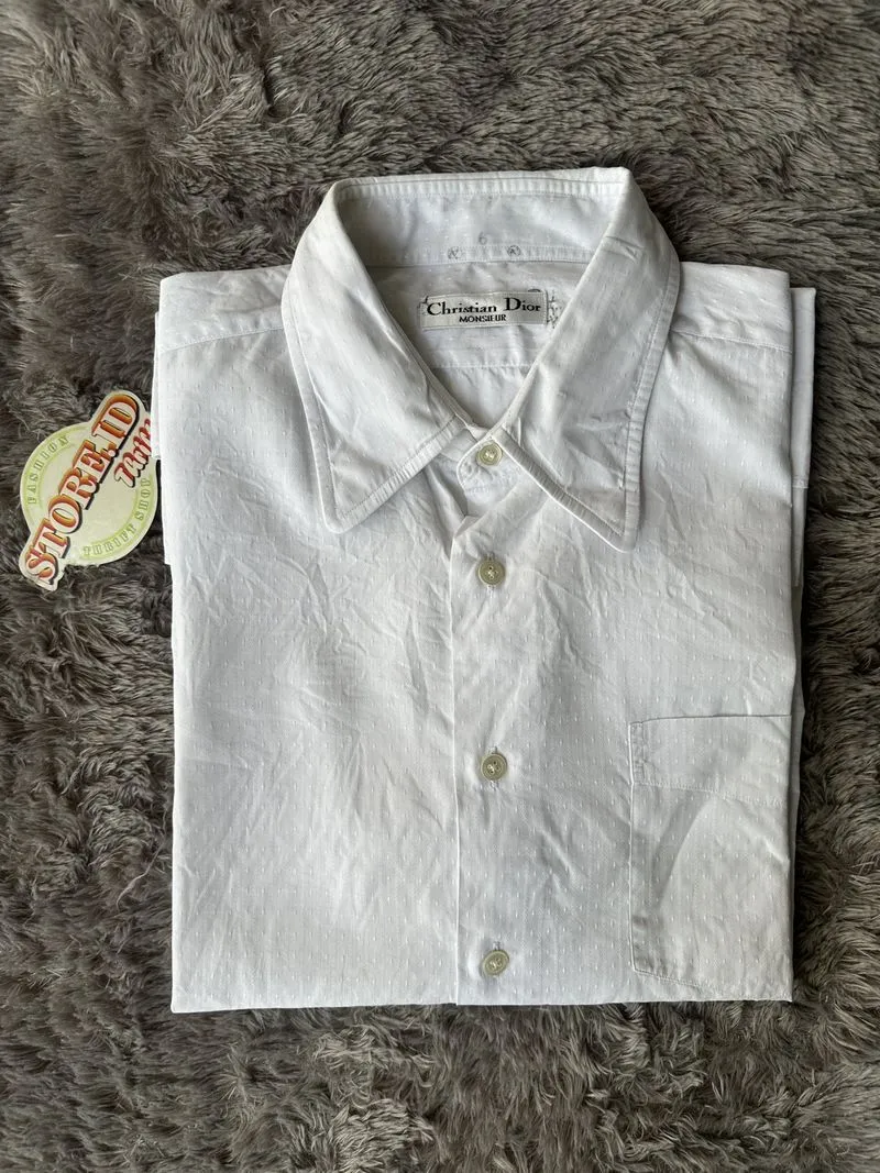 Kemeja Putih Christian Dior x Monsieur Longsleves photo 1