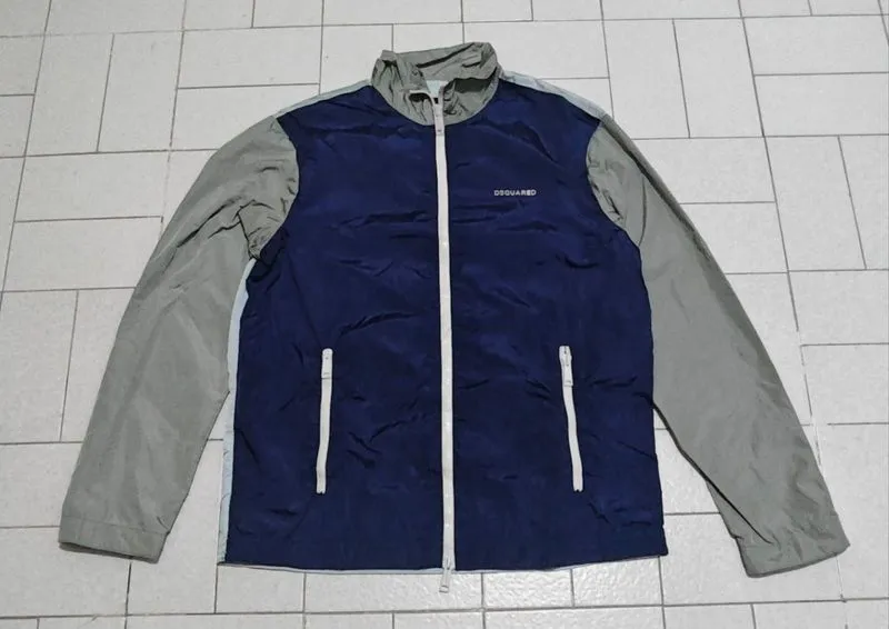 Jaket Sport Running Windbreaker Dsquared2 3 Tone photo 1