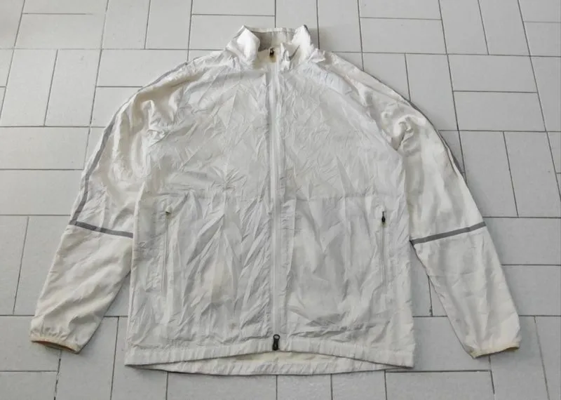 Jaket Sport Running Windbreaker Nike Golf Putih photo 1