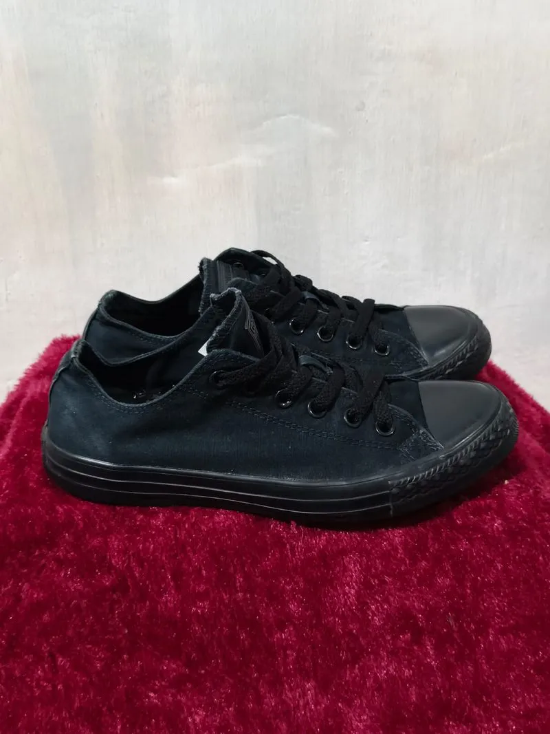 Converse Chuck Taylor all star triple black sz 41  photo 1