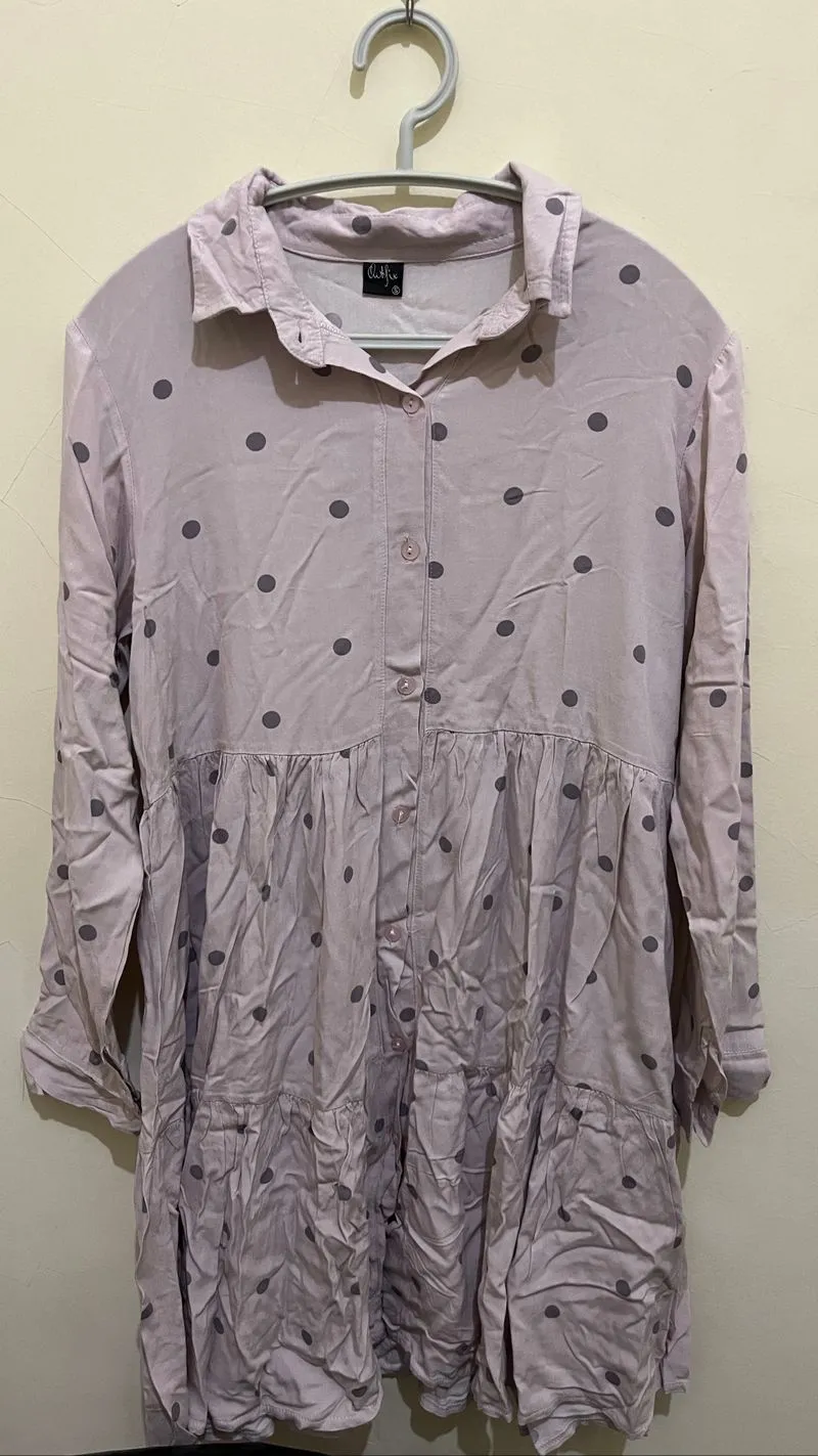 blouse polkadot outfix photo 1