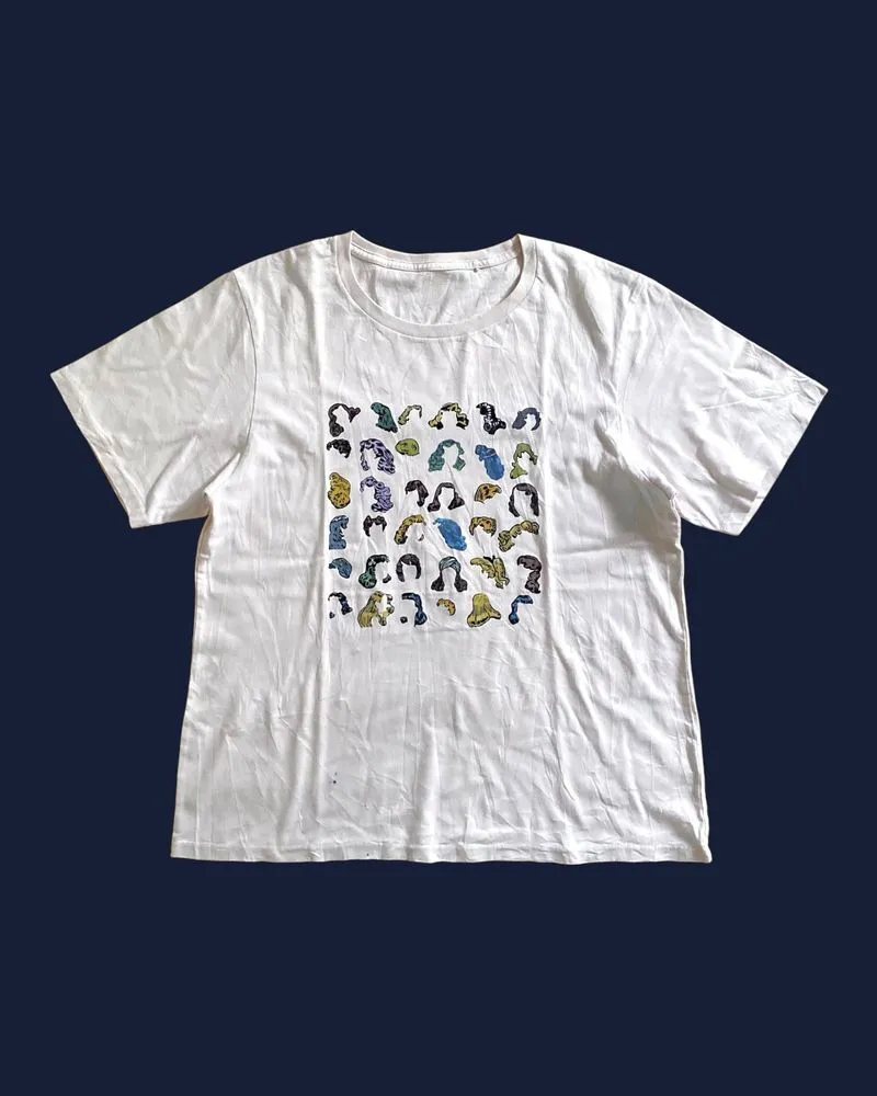 Uniqlo x MoMA Tshirt Cotton Beige Broken White Museum Of Nat photo 1