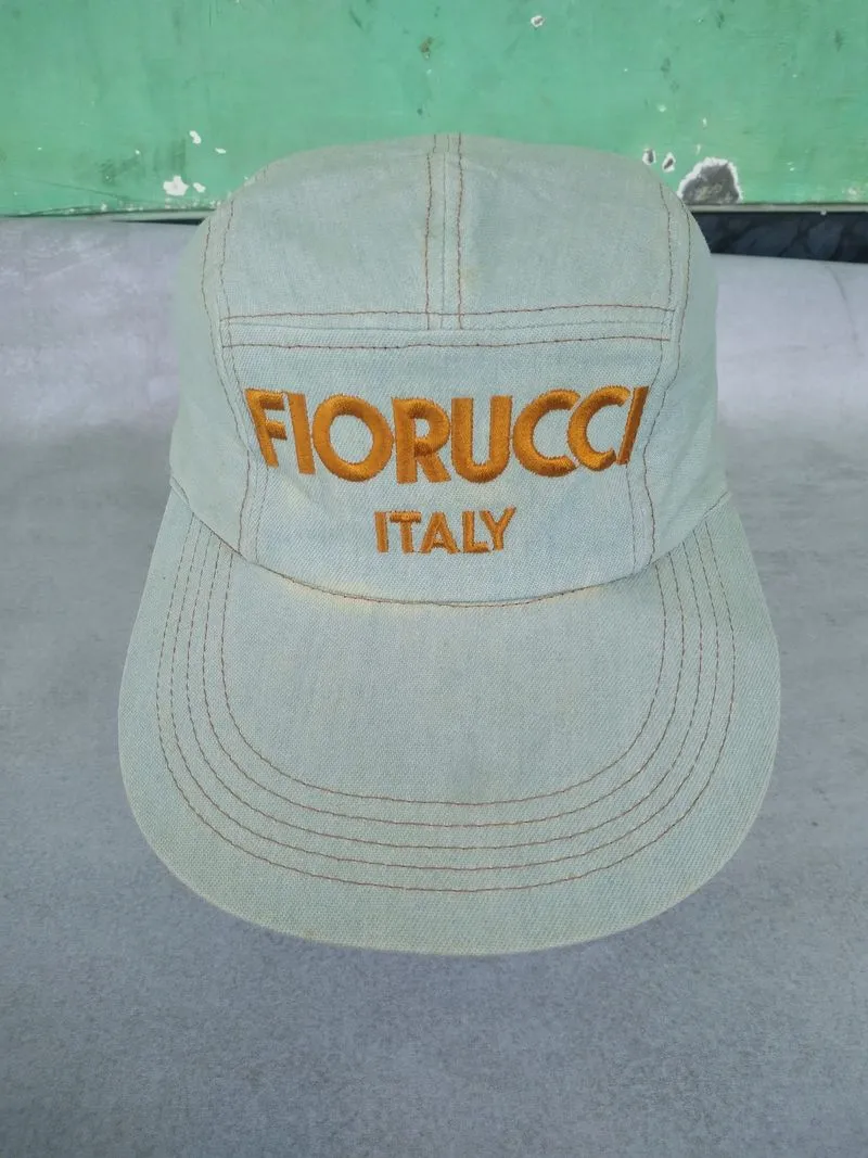 Vintage Fiorucci Italy curve basball hat  photo 1