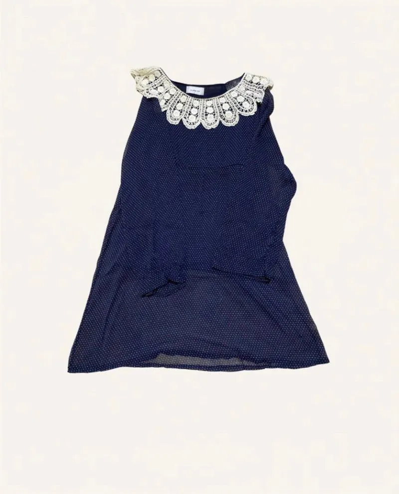 Blouse Navy Polka photo 1