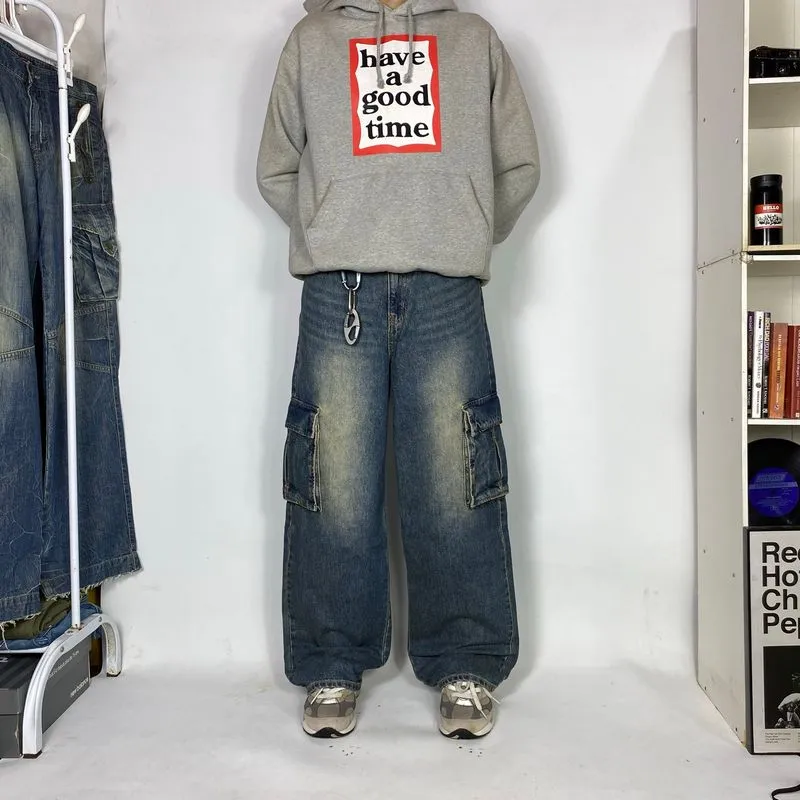 Basic 1980 ⋆ Denim Cargo pantss photo 1