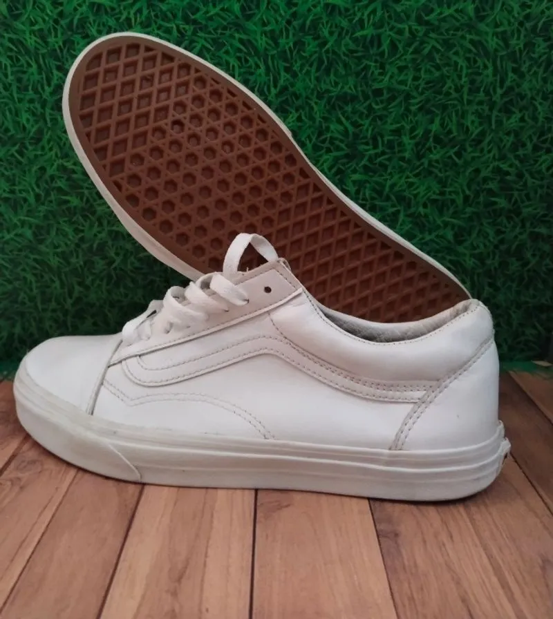 Vans OG Old Skool LX Leather White photo 1