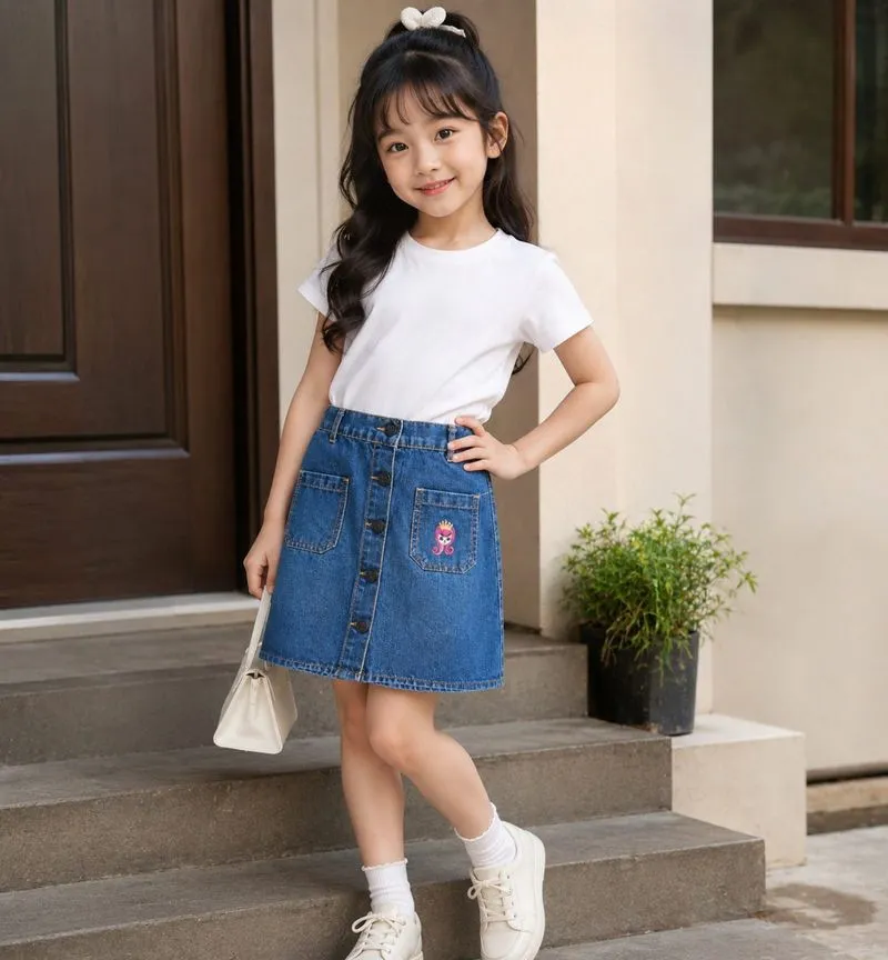 Rok denim anak RJG photo 1