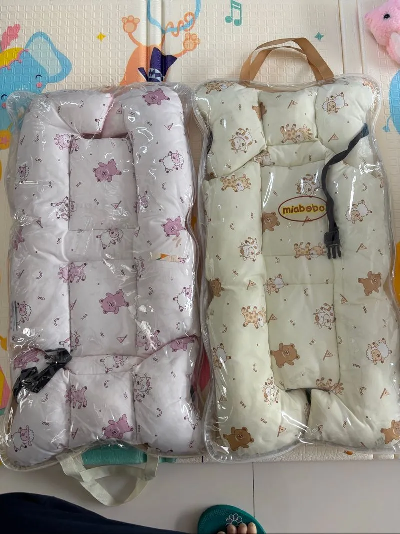 Miabebo Stroller Pad (Pink & Yellow) photo 1