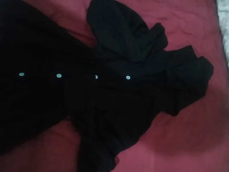 Cardi hitam berhoddie photo 1