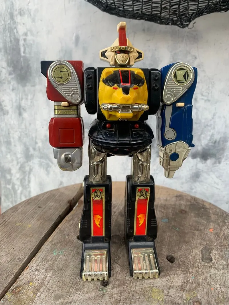 Vintage power rangers ninja megazord 1995 bandai photo 1