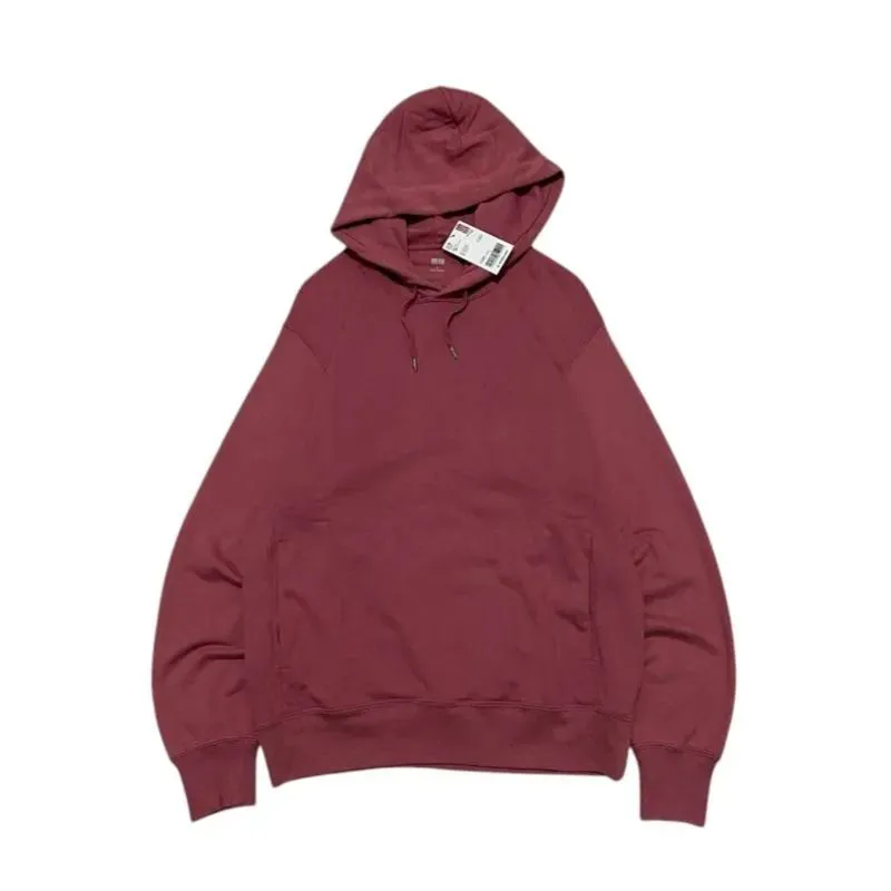 Uniqlo Casual Hoody Pria pink photo 1