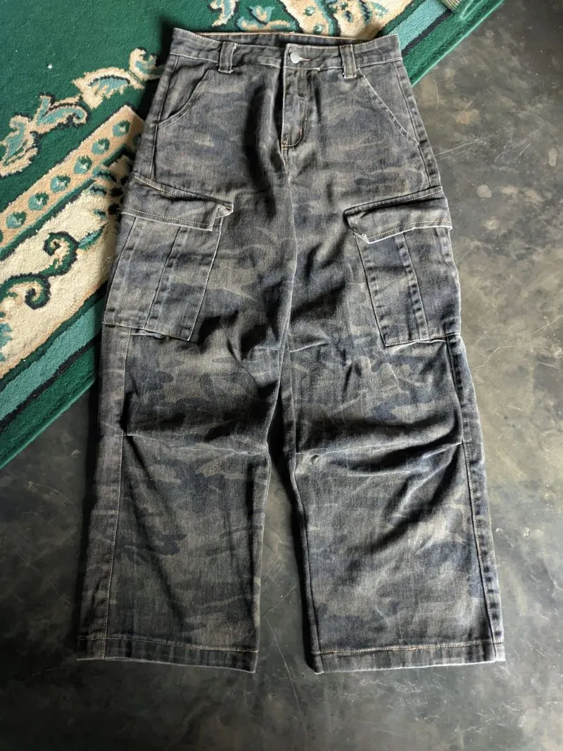 Dazy cargo camo pants photo 1