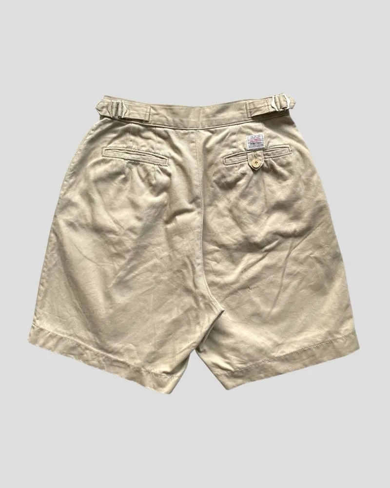 Lee Cooper Khakis Gurkha Style Shortpants 1980’s Millitary photo 1