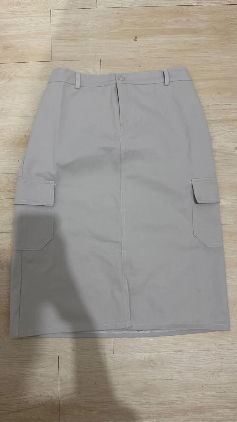 rok se lutut warna chinos  photo 1