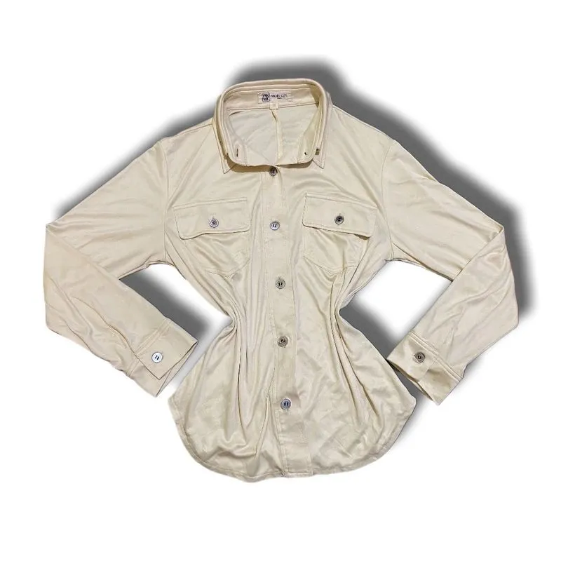 Michael Klein Y2K Casual Blouse Wanita multicolor cream photo 1