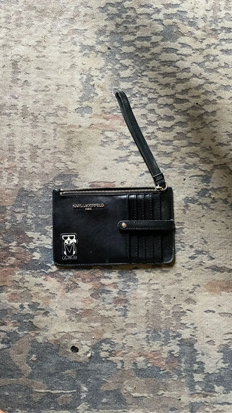 karl lagerfeld wallet + card photo 1
