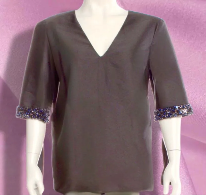 Phillip Lim Women Silk A Line 3/4 Slevees photo 1
