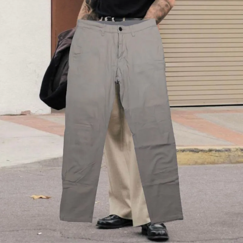 (Preloved) Manzone Mens Causal Pants Cream  photo 1